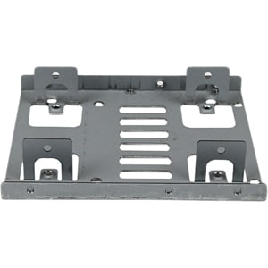 StarTech.com Drive Bay Adapter for 3.5" SATA/600 Internal - Silver - TAA Compliant - 2 x HDD Supported - 2 x SSD Supported