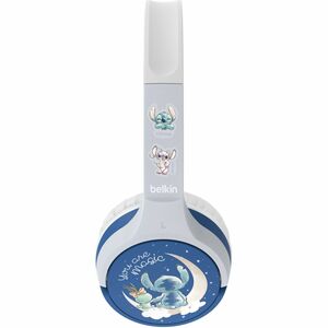 Belkin Wireless On-Ear Headphones for Kids (Disney Collection) - Stereo - Mini-phone (3.5mm) - Wired/Wireless - Over-the-h