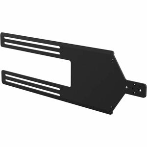 SpacePole Mounting Bracket for Module, Payment Terminal, Kiosk - Glossy Black - Landscape - 38.1 cm to 55.9 cm (22") Scree