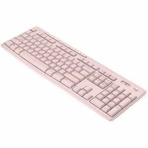 Logitech K270 Wireless Keyboard - Wireless Connectivity - RF - Full-size - 32.81 ft - 2.40 GHz - USB Interface - 8 Hot Key