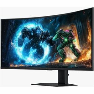 Samsung Odyssey G7 S40FG75DEN 40" Class 5K2K WUHD Curved Screen Gaming LCD Monitor - 21:9 - Black - 40" Viewable - Vertica