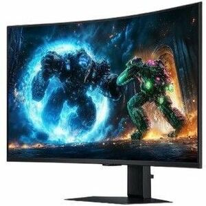 Samsung Odyssey G7 S37FG75DEN 37" Class 4K UHD Curved Screen Gaming LCD Monitor - 16:9 - Black - 37" Viewable - Vertical A