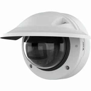 AXIS P3288-LVE 8 Megapixel Indoor/Outdoor 4K Network Camera - Colour - Dome - White - TAA Compliant - Infrared Night Visio