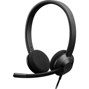 Cisco 322 Wired On-ear Stereo Headset - Carbon Black - Binaural - Supra-aural - 32 Ohm - 50 Hz to 18 kHz - 230 cm Cable - 