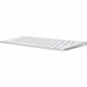 Apple Magic Teclado - Con cable/Inalámbrico Conectividad - USB Tipo C Interfaz - Inglés (EEUU) - Blanco - Bluetooth - Mult