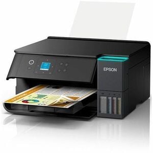 Epson ET-2950 Wireless EcoTank Inkjet Multifunction Printer - Colour - Copier/Printer/Scanner - 15 ppm Mono/8 ppm Color Pr