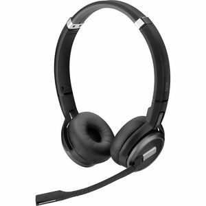 EPOS IMPACT 5000 Go Wireless Over-the-head, On-ear Stereo Headset - Black - Microsoft Teams Certification - Binaural - Sup