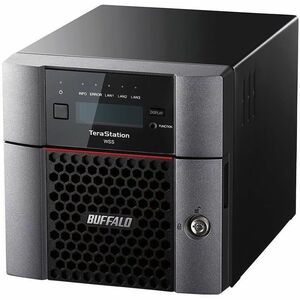 BUFFALO TeraStation WS5220DN 2-Bay Windows Server IoT 2025 Desktop NAS 4TB (2x2TB) HDD Included TAA Compliant - Intel Atom