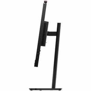 Lenovo ThinkVision T27QD-4v 27" Class Webcam WQHD LED Monitor - 16:9 - Eclipse Black - 68.6 cm (27") Viewable - In-plane S