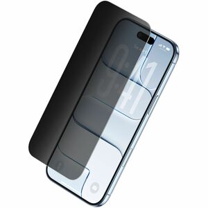 Belkin InvisiGlass 9H Privacy Screen Protector for Apple iPhone Air, iPhone 17 Air - For OLED - Drop Resistant, Impact Res