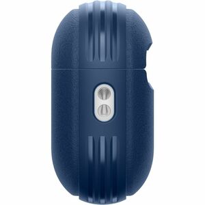Spigen Vault Carrying Case Apple AirPods Pro 3 - Navy Blue - Drop Resistant, Anti-slip - Polycarbonate, Thermoplastic Poly