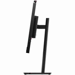 Lenovo ThinkVision T24-4v 24 Zoll Klasse Webcam Full HD LED-Monitor - 16:9 Format - Schwarz - 60,5 cm (23,8 Zoll) Viewable