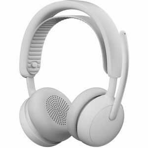 Logitech Zone Wireless 2 ES Kabel/Kabellos Kopfbügel Stereo Headset - Weiß - Microsoft-Teams-Zertifizierung - Binaural - O
