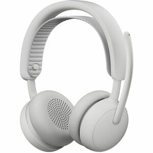Logitech Zone Wireless 2 ES Kabel/Kabellos Kopfbügel Stereo Headset - Weiß - Microsoft-Teams-Zertifizierung - Binaural - O