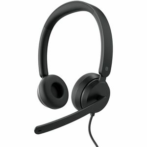 Incase Designed by Microsoft Modern Wired On-ear, Over-the-head Stereo Headset - Black - Microsoft Teams Certification - B