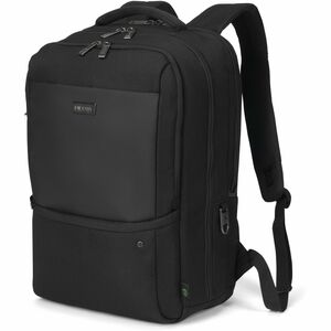 Dicota FIVE Carrying Case (Backpack) for 35.6 cm (14") to 40.6 cm (16") Notebook - Black - RFID Resistant - 900D Polyethyl