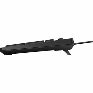HP 125 G2 Teclado - Tamańo completo - Cable Conectividad - USB Tipo A Interfaz - Negro - Émbolo Llave de contacto - CoPilo