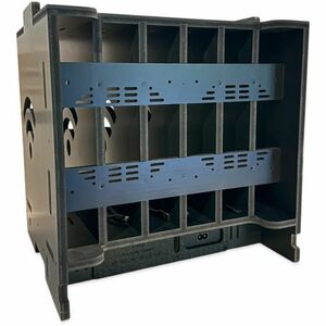 6-device Extra Large Charging Cabinet with Standard Speed USB-C Charging