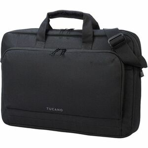 Tucano Star Carrying Case (Messenger) for 38.1 cm (15") to 40.6 cm (16") Apple Notebook, MacBook - Black - Scratch Resista