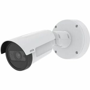 AXIS P1487-LE 5 Megapixel Indoor/Outdoor Network Camera - Colour - Bullet - White - TAA Compliant - 50 m Infrared Night Vi