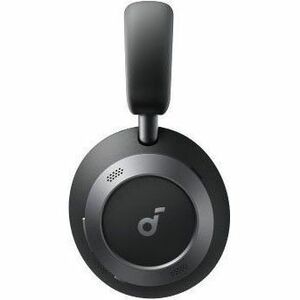 soundcore Space One Pro Wired/Wireless Over-the-head, Over-the-ear Stereo Headset - Jet Black - Binaural - Circumaural - B