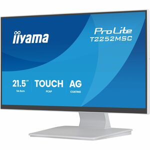 iiyama ProLite T2252MSC-W2AG 22 Zoll Klasse LCD-Touchscreen-Monitor - 16:9 Format - 5 ms Reaktionszeit - 54,6 cm (21,5 Zol