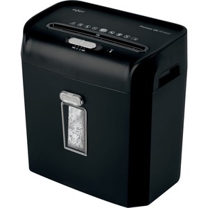Rexel Promax RPX612 Paper Shredder - Continuous Shredder - Cross Cut - 6 Per Pass - for shredding Staples, Paper Clip, Cre