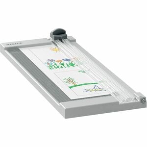 Leitz Precision Trimmer - A4 - 8 Sheet Cutting Capacity - Steel Blade - 46 mm Height x 153 mm Width x 376 mm Depth - Light