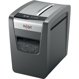 Rexel Momentum X410-SL Paper Shredder - Continuous Shredder - Cross Cut - 10 Per Pass - for shredding Paper - 4 mm x 30 mm