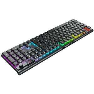 CHERRY XTRFY G8A-25100 Gaming Keyboard - Full-size - Wired/Wireless Connectivity - USB Type A Interface - RGB LED - French