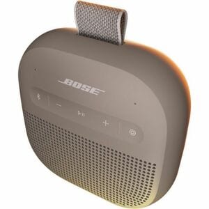 Bose SoundLink Micro Portable Bluetooth Speaker System - Google Assistant Supported - Sandstone - Battery Rechargeable