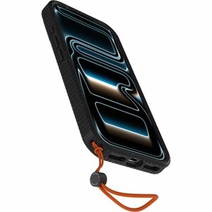OtterBox Sole Case for Apple iPhone 17 Pro Smartphone - Midnight Circuit (Black) - Retail - 1 - Drop Resistant - Nylon Fab