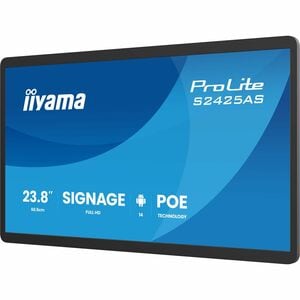 LCD Ecrans à affichages dynamiques iiyama ProLite S2425AS-B1P 604,52 mm - 24 Heures/7 Jours Operation - Tecnologie IPA (In