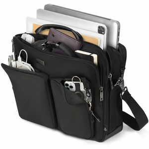 Dicota SEVEN Carrying Case for 35.6 cm (14") to 40.6 cm (16") Notebook - Water Proof Bottom, RFID Resistant - 1680D Polyet