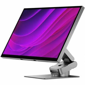 Aspekt Touch 32 4K UHD Docking Monitor with Touchscreen and 145W USB Charging with Fold Stand - Space Grey