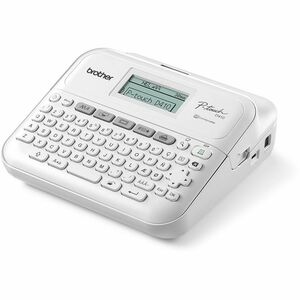 Brother P-touch PT-D410VP Electronic Label Maker - Thermal Transfer - 20 mm/s Mono - 15 Fonts - 180 dpi - Label18 mm - LCD