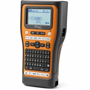 Brother P-touch PT-E560BTVP Electronic Label Maker - Thermal Transfer - 30 mm/s Mono - 14 Fonts - 180 dpi - Tape, Heat Shr