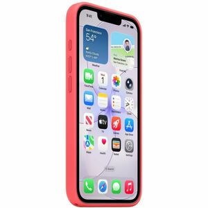 Apple Case for iPhone 17e Smartphone - Bright Guava - Soft-touch, Silky - Scratch Resistant, Drop Resistant - Silicone, Mi