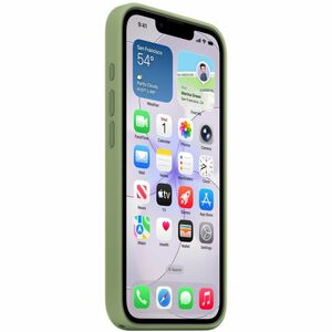Apple Hülle Smartphone - Seidig, Softtouch - Kratzfest, Sturzsicher - Silikon, MicroFiber - Kann drahtlos geladen werden