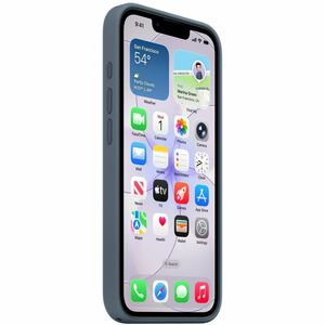 Apple Hülle Smartphone - Seidig, Softtouch - Kratzfest, Sturzsicher - Silikon, MicroFiber - Kann drahtlos geladen werden