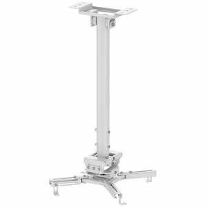Neomounts CL25-540WH1 Ceiling Mount for Projector - White - Height Adjustable - 35 kg Load Capacity - Steel