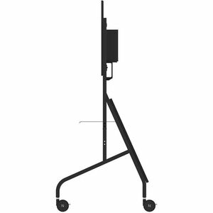 Neomounts Display Cart - 125 kg Load Capacity - 4 Casters - Steel - 1320 mm Width x 750 mm Depth x 1625 mm Height - Black 