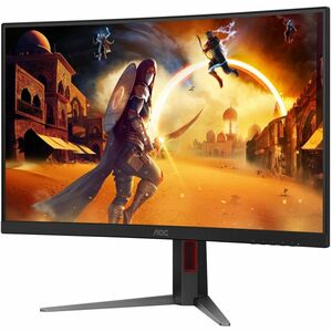 Monitor LED da gioco AOC C27G4Z2 685,8 mm (27") Classe Full HD Schermo curvo - 16:9 - Nero, Rosso - 68,6 cm (27") Viewable