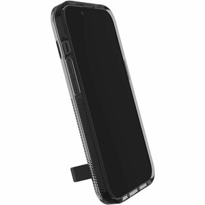 ZAGG Santa Cruz Case for Apple iPhone 16e, iPhone 15, iPhone 14, iPhone 13 Smartphone - Textured Edge - Transparent, Black