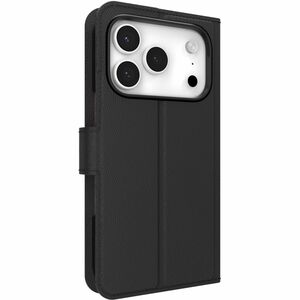 ifrogz Defence Tasche (Folie) Apple iPhone 17 Pro Smartphone - Schwarz - PU-Leder, Polycarbonat, Plastik Körper