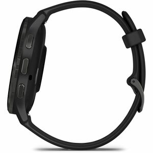 Garmin Venu 3 Smart Watch - 45 mm Case Height - 45 mm Case Width - Slate, Black Case Color - Black Band Color - Stainless 