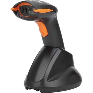 Wireless 2D Handheld Barcode Scanner, 250mm Scan Depth, up to 80m effective range (line of sight), Max Ambient Light 100,0