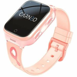 Carneo GuardKid+ 4G Platinum Smart Watch - 47 mm Case Height - 16 mm Case Thickness - 41 mm Case Width - Children - Pink B