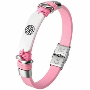 Carneo Smart Band - Pink Band Color - Leather Band Material - Near Field Communication - Water Proof