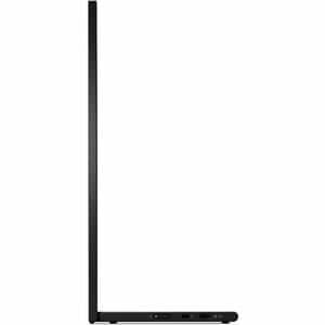 Lenovo ThinkVision M16 16" Class WUXGA LED Monitor - 16:10 - Eclipse Black - 16" Viewable - In-plane Switching (IPS) Techn